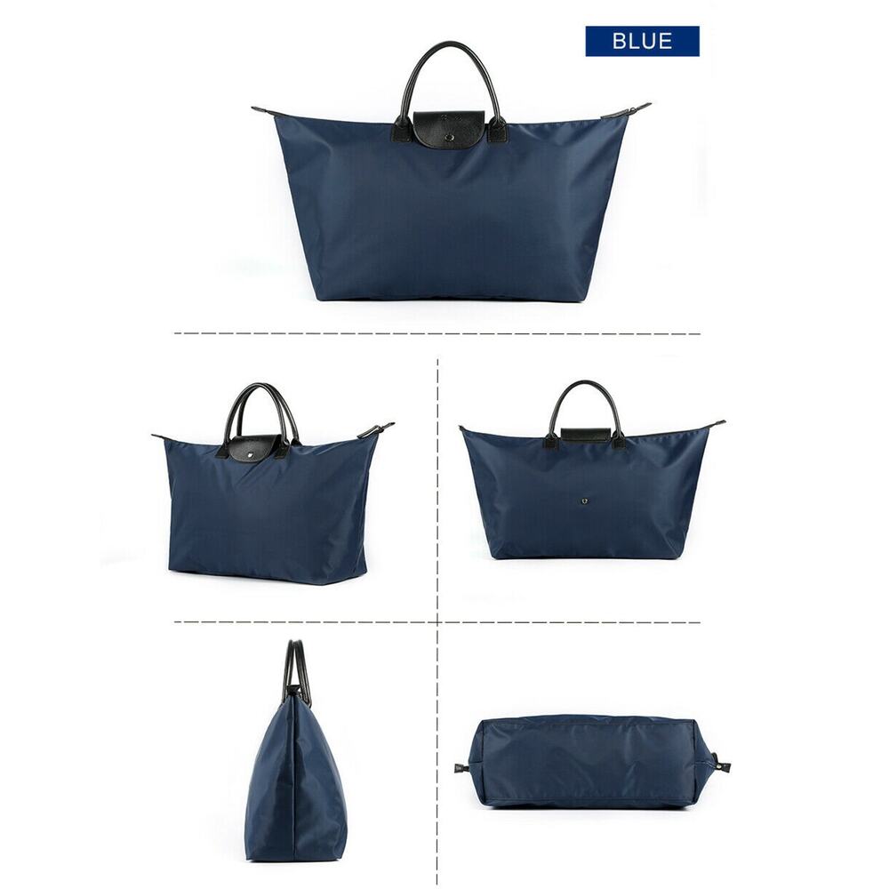 LARGE Foldable Packable Reusable Shopping Bag Purse Tote XL 24" x 13"